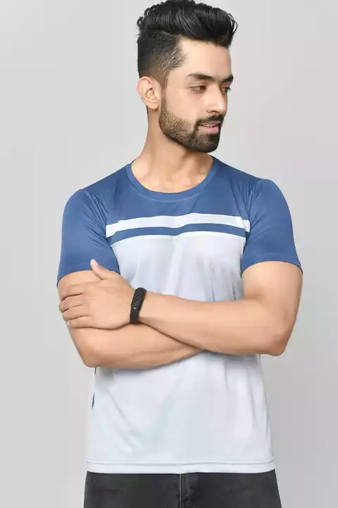 Men's round neck half sleeves tshirt  uploaded by business on 8/20/2022
