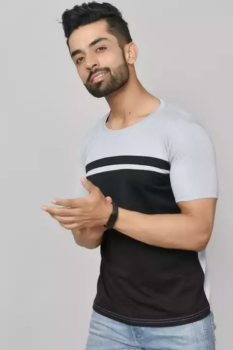 Men's round neck half sleeves tshirt  uploaded by business on 8/20/2022
