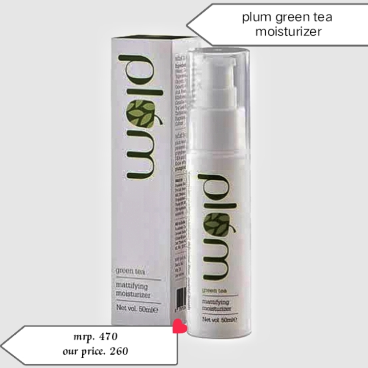 Plum green tea moisturizer uploaded by business on 8/20/2022