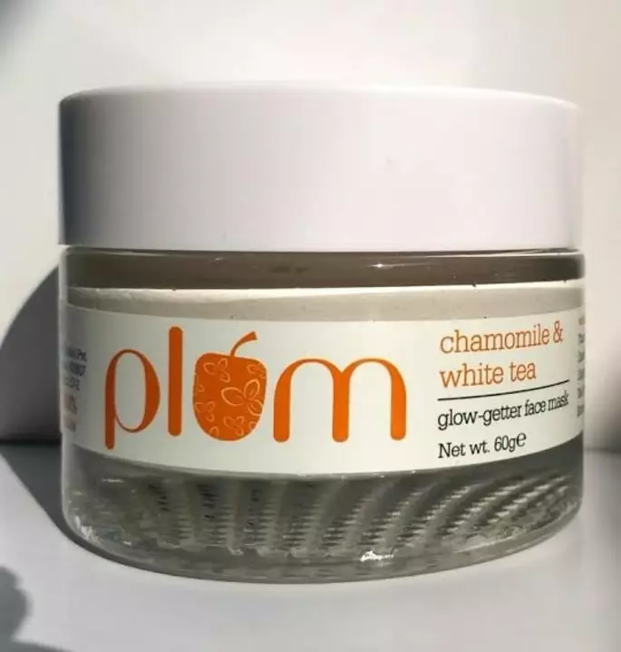 Plum chamomile and white tea face mask uploaded by Global traders on 8/20/2022