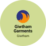 Business logo of Giwtham garments