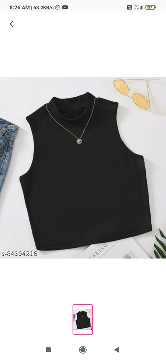 Women and girls sleeveless top  uploaded by business on 8/20/2022