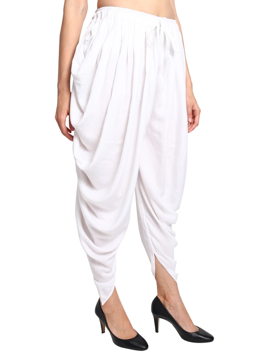 White Dhoti salwar uploaded by business on 8/20/2022