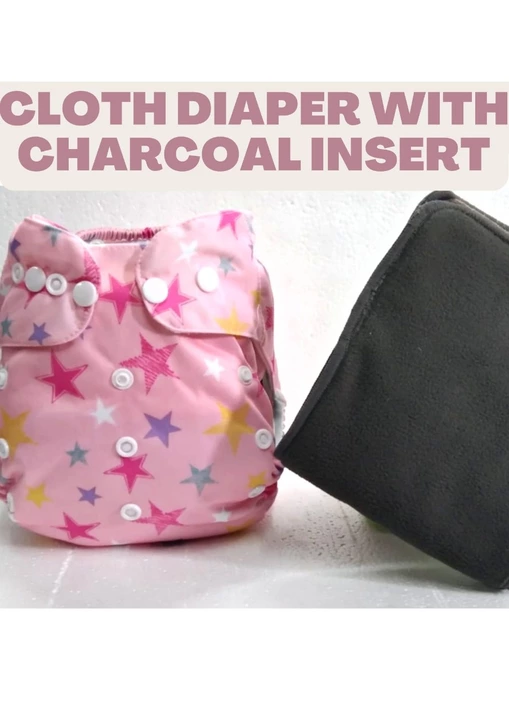 Cloth diaper with charcoal insert (5layerd) uploaded by business on 8/20/2022