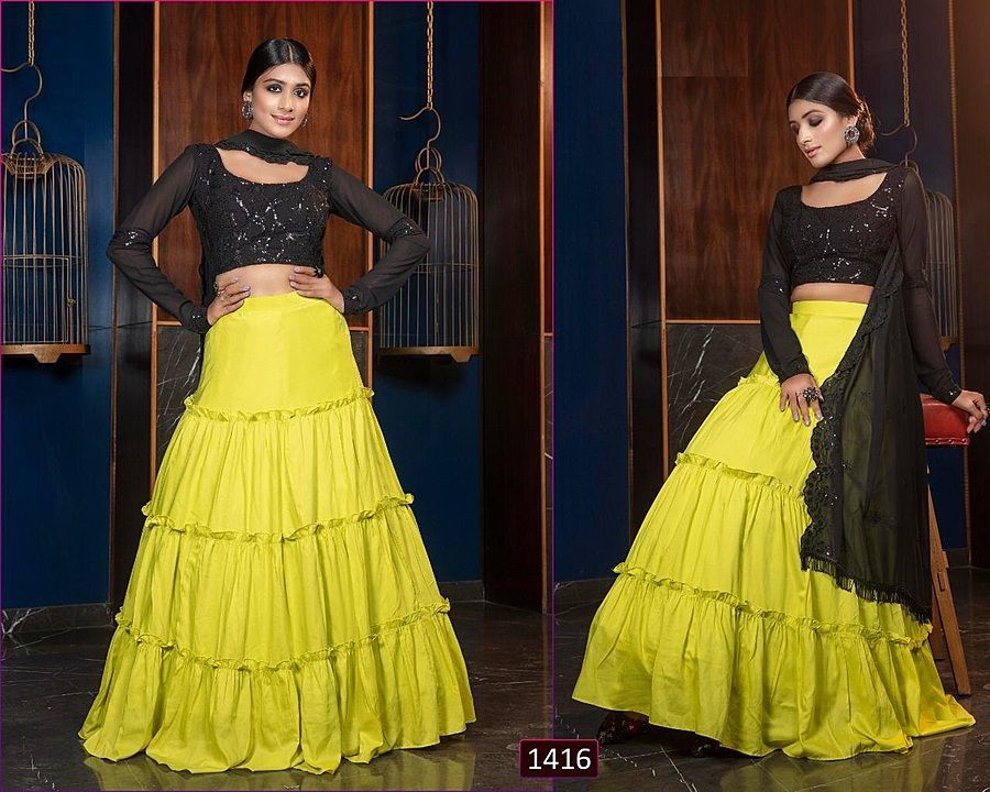 Lahenga choli 
Semi- stitched uploaded by Vd callection on 11/28/2020