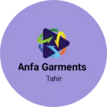 Business logo of Anfa garments