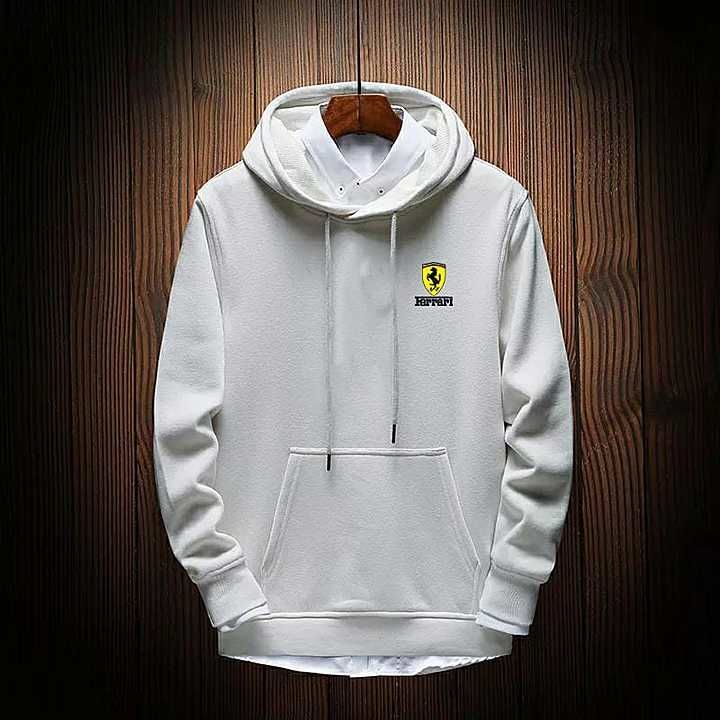 *MENS HEAVY GSM PULOVER HOODIES*
```
Brand  :PUMA FERRARI
Material :100% COTTON 
Style    :PULLOVER
 uploaded by XENITH D UTH WORLD on 11/28/2020