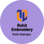 Business logo of Rohit Embroidery works