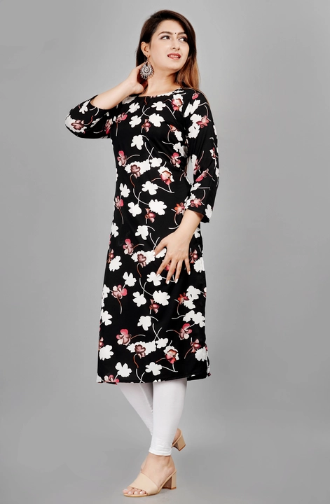 Creo kurti black uploaded by business on 8/21/2022