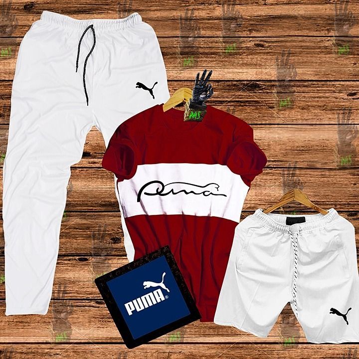 T-shirt, lower and short 3 pcs combo uploaded by Dhani online shopping mart on 6/23/2020