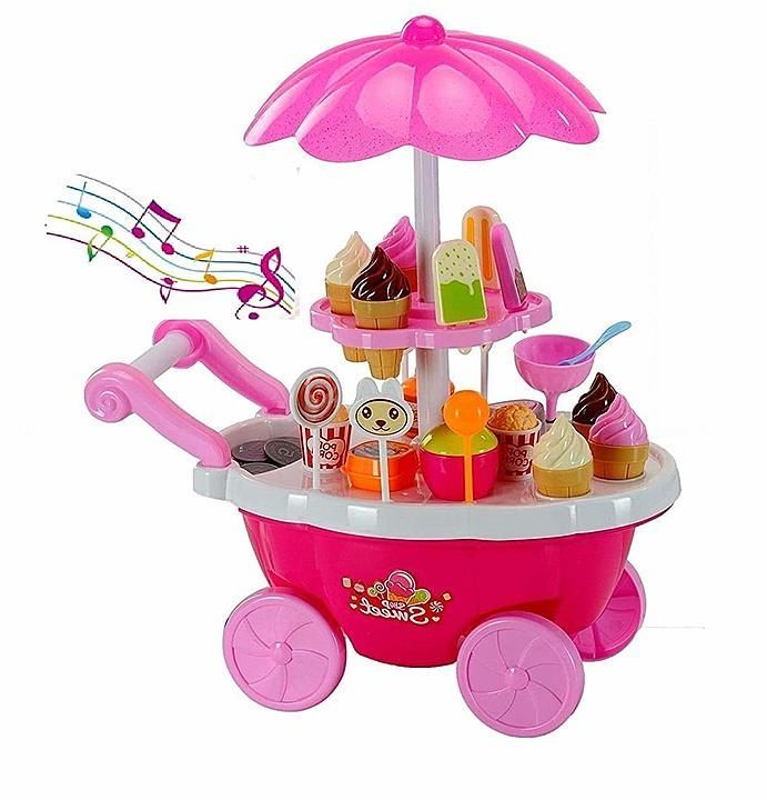Ice cream trolley toy for kids  uploaded by Radhi Mega Store on 11/28/2020