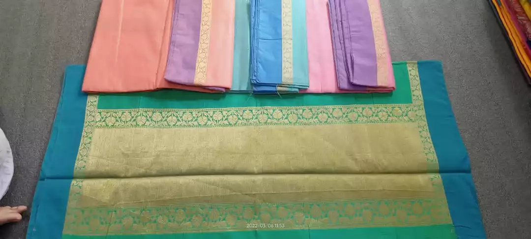 Banarasi temple badder sarees  uploaded by business on 8/21/2022