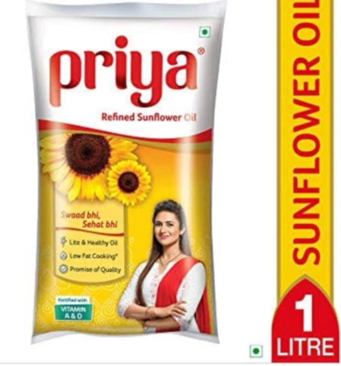 Priya sunflower oil uploaded by S Mart on 8/21/2022