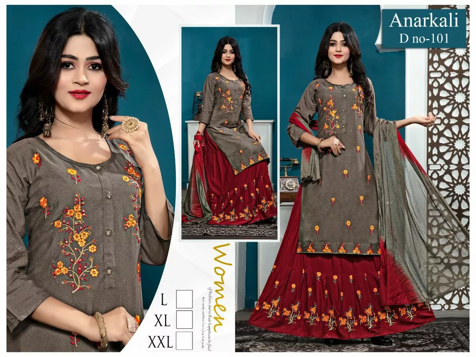 Anarkali dress  uploaded by Tooba handlooms on 8/21/2022