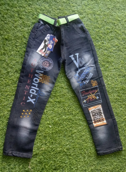 Kid jeans  size 20-22-30, 32-40 uploaded by Abhi enterprises on 8/21/2022