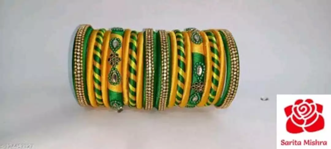 Product image with price: Rs. 650, ID: silk-bangles-f18c5d6f