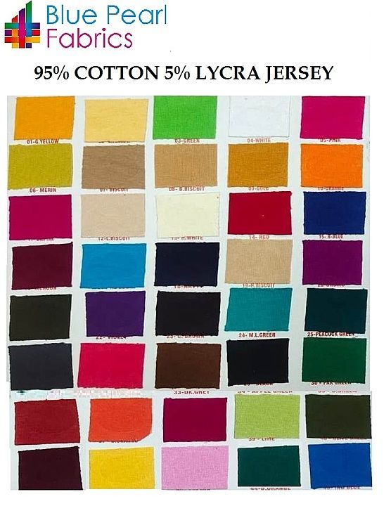 95% cotton 5% lycra single jersey - Biowashed  uploaded by BLUEPEARLFABRICS on 11/28/2020
