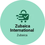 Business logo of Zubaica International