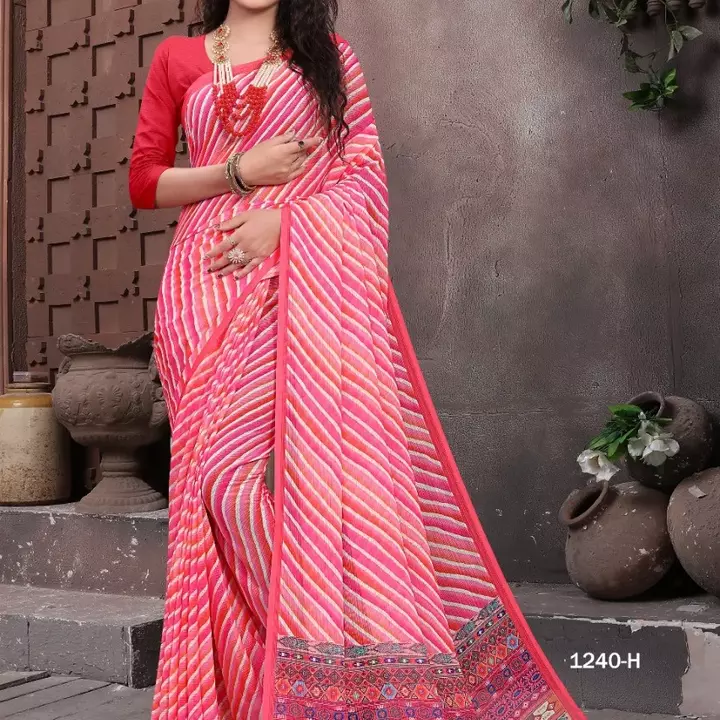 Post image PEUTNew Launch
*RATE :- 950/-Free shipping*
Fabric : SOFT weightless DIGITAL PRINT SAREE
Saree Length: 6.30 cut with blouse
Guaranteed quality product