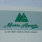 Business logo of Modern Apparels 