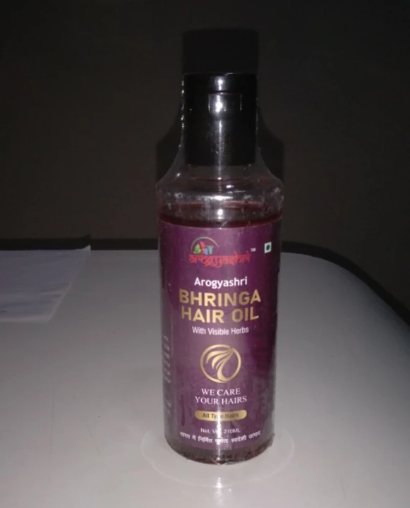Post image Bhringa Hair Oil With Visible Herbs 200 ml Just 150 Rs