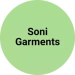 Business logo of Soni garments