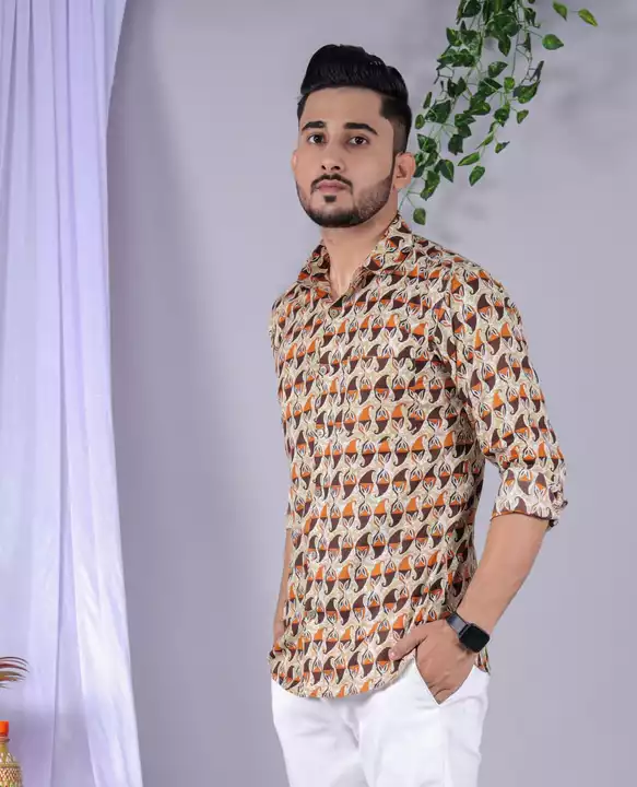 Post image 🌿 *Presenting Pure Cotton Hand Block full sleeve Shirts for Men* 🌿
💯% Natural Dye💯% Hand Crafted 
*Fabric: Pure Cotton**Sizes :  𝙻.𝚡𝚕.𝚡𝚡𝚕
*Price : 470$