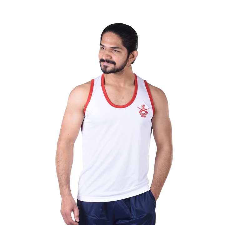 Indian Army Running vest  uploaded by Mango Fashion on 8/22/2022