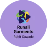 Business logo of Runali garments
