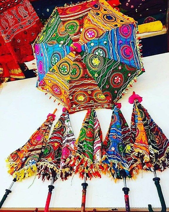 Rajasthani Umbrella Size 24 Inch uploaded by business on 6/23/2020