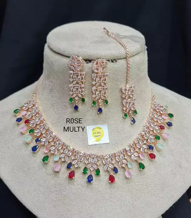 Ad necklace  uploaded by Sudha Creations  on 8/22/2022