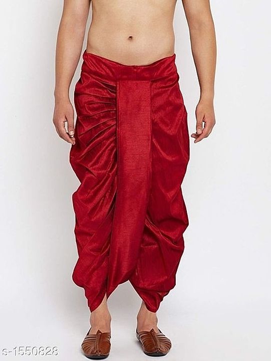 Post image Checkout this hot &amp; latest Dhotis, Mundus &amp; Lungis
Ethnic Cotton Blend Men's Dhoti
Fabric: Cotton Blend 

Size: Up to 28 in To 36 in (Free Size)

Length: Up To 38 in

Type: Stitched

Description: It Has 1 Piece Of Men's Dhoti

Pattern: Solid
Sizes Available - Free Size, 40, 44
*Proof of Safe Delivery! Click to know on Safety Standards of Delivery Partners- https://bit.ly/30lPKZF

Price₹568