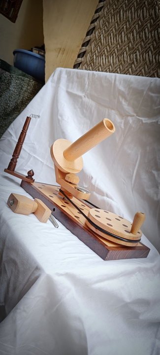 Product image of Multi wood ball winder for yarn winding , ID: multi-wood-ball-winder-for-yarn-winding-405ea14d