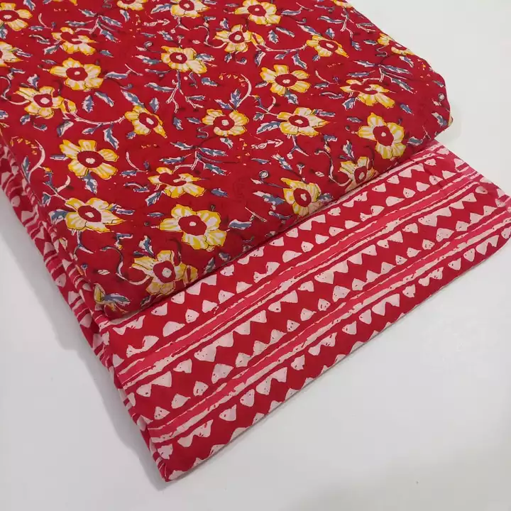 Fabric for kurti , patyala suit and other  uploaded by Sanganeri & jaipuri fabrics on 8/22/2022