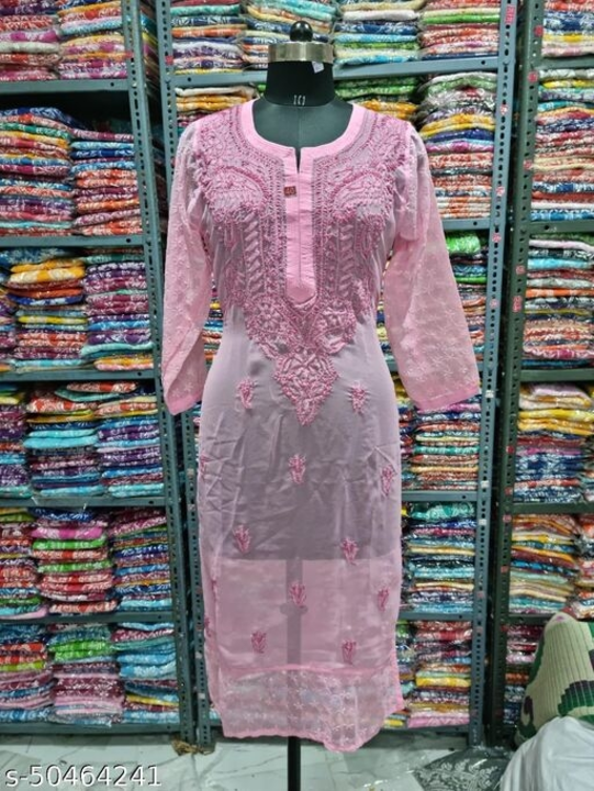 Lucknowi chikan kurti  uploaded by business on 8/22/2022
