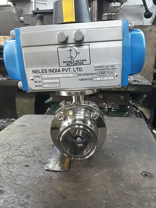 Pneumatic butterfly valve  uploaded by business on 11/29/2020