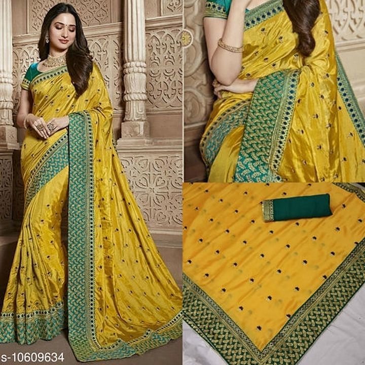 Party wear saree uploaded by business on 11/29/2020