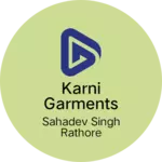 Business logo of Karni garments