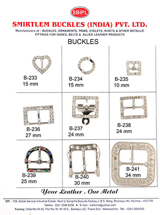 Product uploaded by Smirtlem Buckles India private LIMI on 11/29/2020