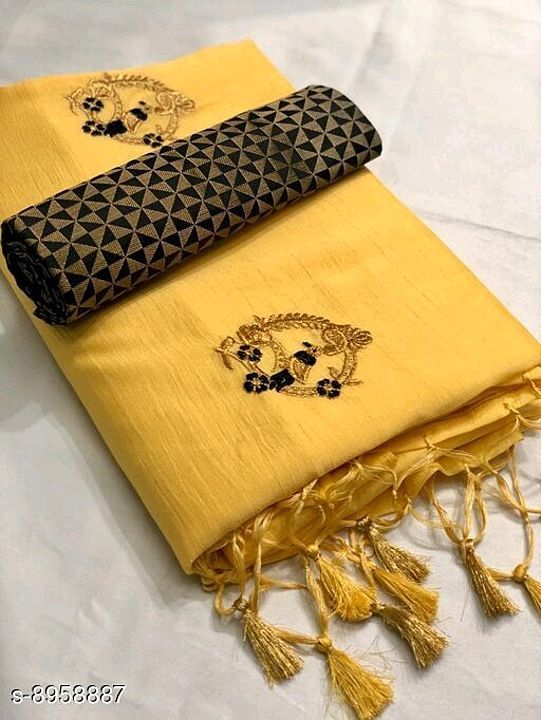 Myra Attractive Sarees

Saree Fabric: Silk
Blouse: Separate Blouse Piece
Blouse Fabric: Jacquard
Pat uploaded by Isha selection  on 11/29/2020