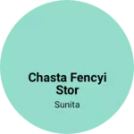 Business logo of Chasta fencyi stor