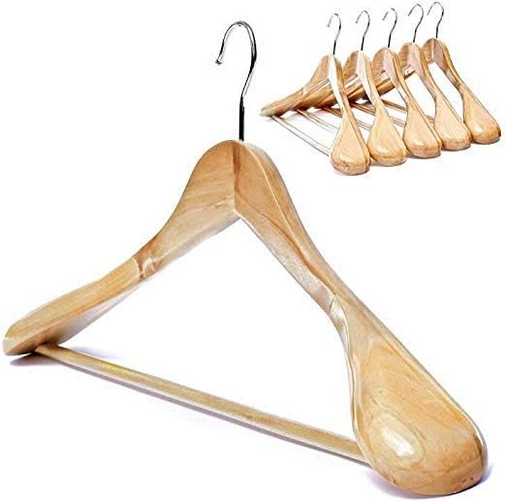 Suit wooden hangers  uploaded by Royal Enterprises on 11/29/2020