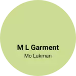 Business logo of M l garment