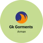Business logo of Gk gorments