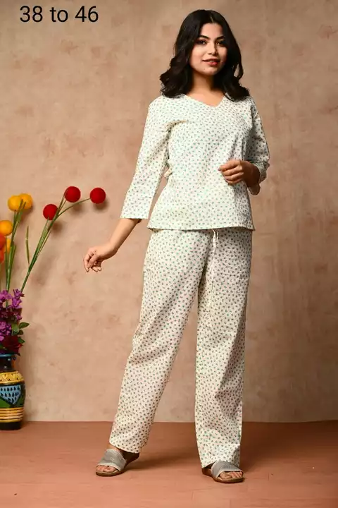 Cotton night suit uploaded by Indiana Creations  on 8/23/2022