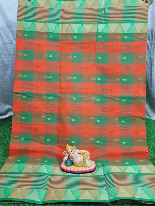 Tant cotton saree  uploaded by business on 8/23/2022