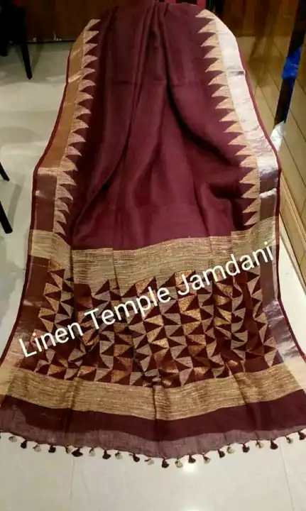 Temple Linen Jamdani  uploaded by Deb Creation on 8/23/2022