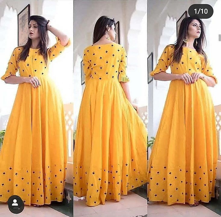 Yellow gown  uploaded by business on 11/29/2020