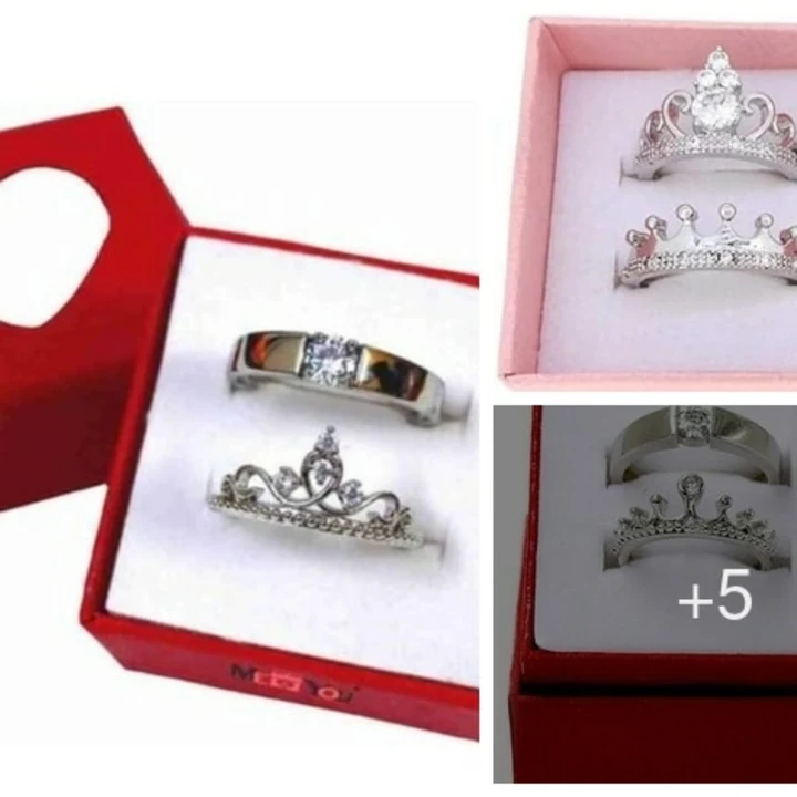 Post image Trendy Silver Stone Couple Rings
Trendy Silver Stone Couple Rings
*Color*: Silver
*Material*: Alloy
*Style*: Variable
*Stone Type*: Variable
*Returns*: Within 7 days of delivery. No questions asked
⚡⚡ Hurry, 8 units available only 


Hi, check out this collection available at best price for you.💰💰 If you want to buy any product, message me