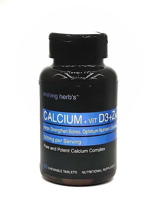 Wishing Herb's Calcium+ Vitamin D3+ Zinc uploaded by business on 11/29/2020